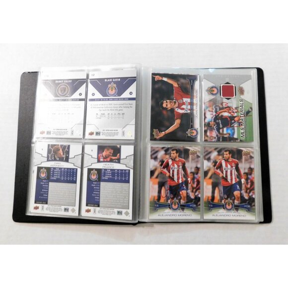 Chivas USA Soccer Team Card Collection Binder 28 cards 11 signed 1 MLS Materials - Picture 5 of 10